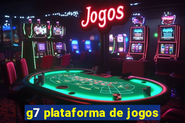 g7 plataforma de jogos